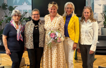 Christina Schlosser zur EUWA-Präsidentin wiedergewählt